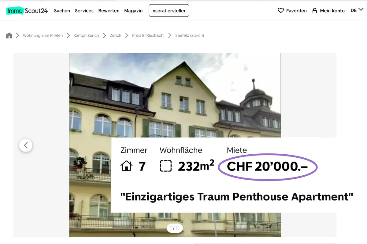 20-000-Franken-Miete-5-Luxusobjekte-auf-dem-Z-rcher-Wohnungsmarkt